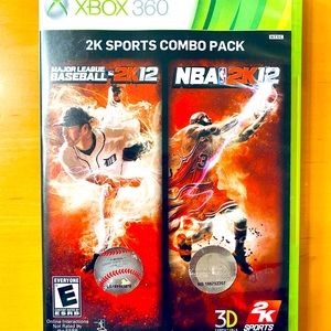 XBOX 360 MLB 2K12 / NBA 2K12